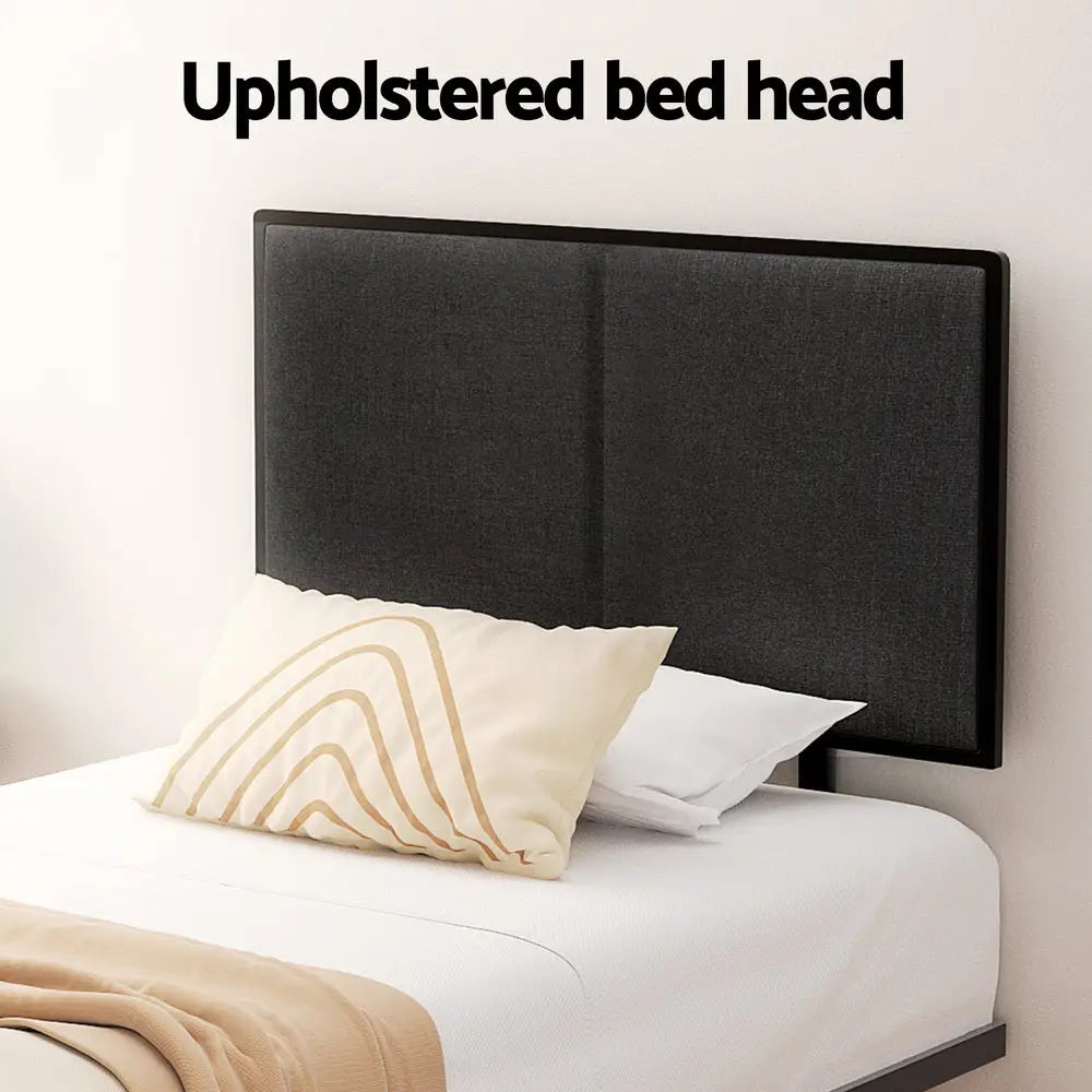 Artiss Bed Frame King Single Size Metal Frame NOE - Furniture > Bedroom > Beds & Bed Frames