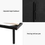 Artiss Bed Frame King Single Size Metal Frame NOR - Furniture > Bedroom > Beds & Bed Frames