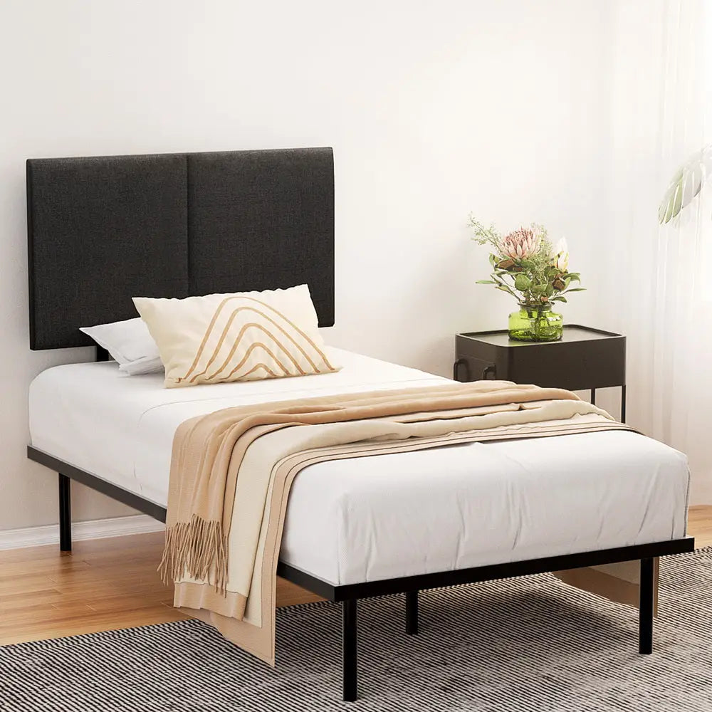 Artiss Bed Frame King Single Size Metal Frame NOR - Furniture > Bedroom > Beds & Bed Frames