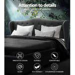 Artiss Bed Frame King Size Charcoal PIER - Furniture > Bedroom > Beds & Bed Frames