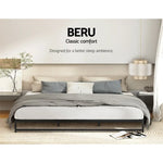 Artiss Bed Frame King Size Metal BERU - Furniture > Bedroom