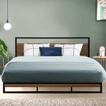 Artiss Bed Frame King Size Metal Frame DANE - Furniture > Bedroom