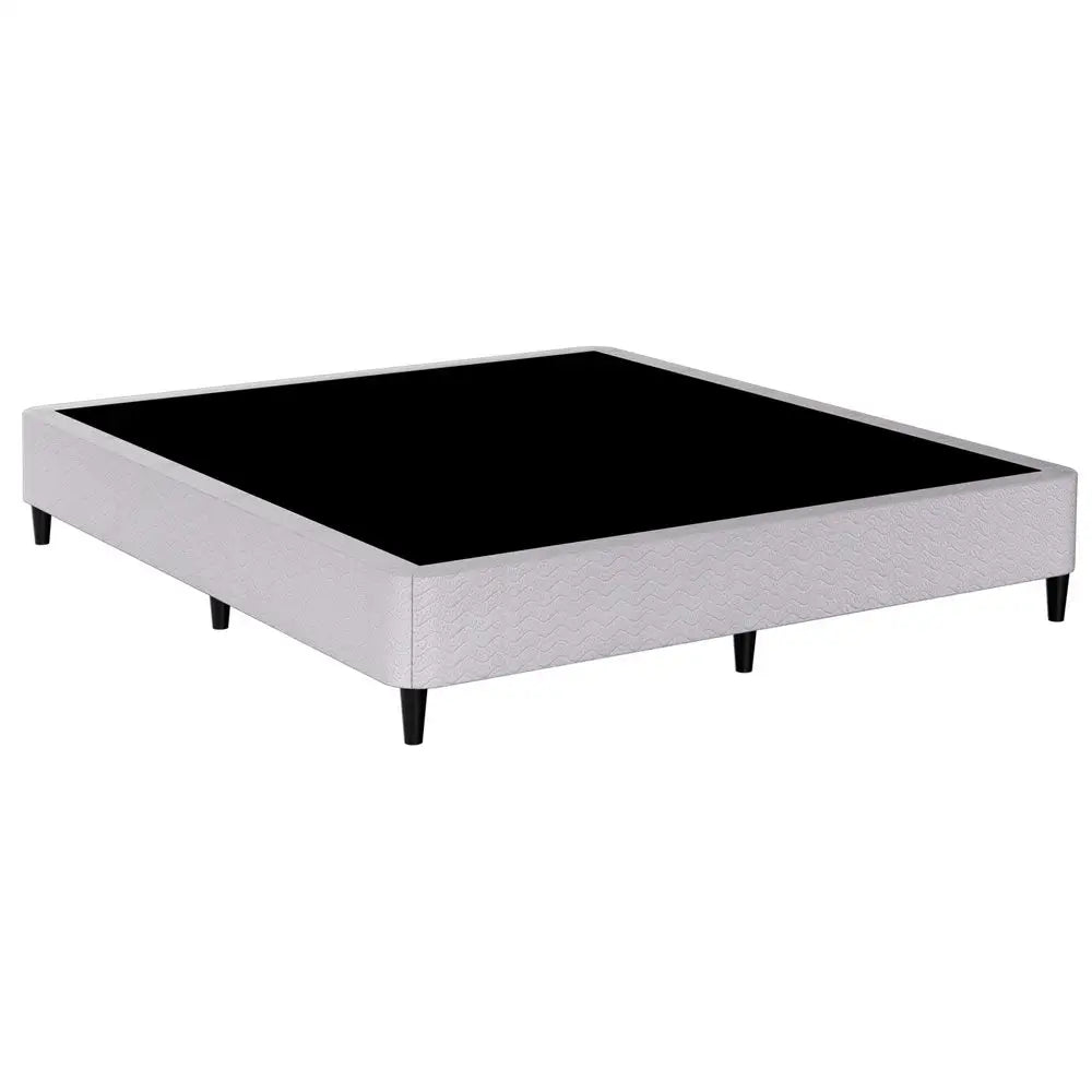 Artiss Bed Frame King Size Metal Grey MASON - Furniture > Bedroom