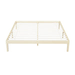 Artiss Bed Frame King Size Wooden Base Mattress Platform Timber Pine BRUNO - Furniture > Bedroom