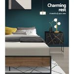 Artiss Bed Frame Metal Frame Bed Base OSLO - Queen - Furniture > Bedroom
