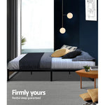 Artiss Bed Frame Metal Frame Bed Base OSLO - Queen - Furniture > Bedroom