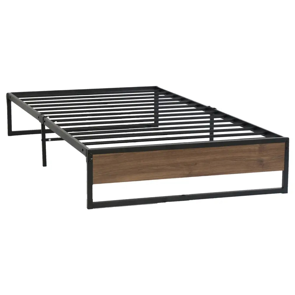 Artiss Bed Frame Metal Frame Bed Base OSLO - Single - Furniture > Bedroom