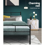 Artiss Bed Frame Queen Metal Bed Frames SOL - Furniture > Bedroom