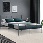 Artiss Bed Frame Queen Metal Bed Frames SOL - Furniture > Bedroom