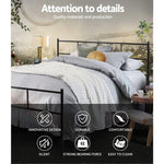 Artiss Bed Frame Queen Metal Bed Frames SOL - Furniture > Bedroom