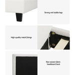 Artiss Bed Frame Queen Size Boucle NEO - Furniture > Bedroom > Beds & Bed Frames