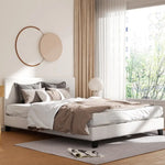 Artiss Bed Frame Queen Size Boucle NEO - Furniture > Bedroom > Beds & Bed Frames