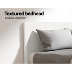 Artiss Bed Frame Queen Size Boucle NEO - Furniture > Bedroom > Beds & Bed Frames
