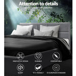 Artiss Bed Frame Queen Size Grey TINO - Furniture > Bedroom