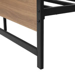 Artiss Bed Frame Queen Size Metal Base Mattress Platform Foundation Black DREW - Furniture > Bedroom > Beds & Bed Frames