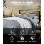 Artiss Bed Frame Queen Size Metal Frame DANE - Furniture > Bedroom