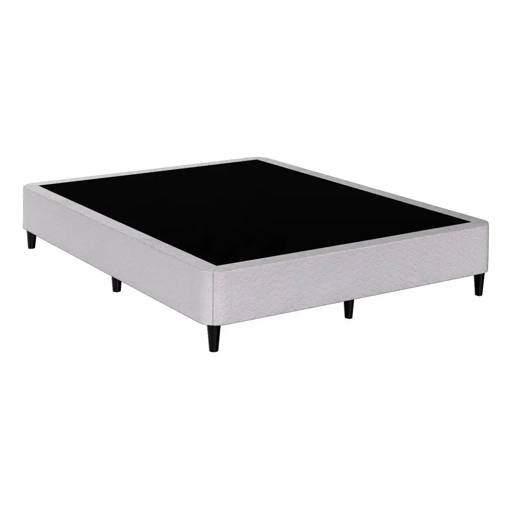 Artiss Bed Frame Queen Size Metal Grey MASON - Furniture > Bedroom > Beds & Bed Frames