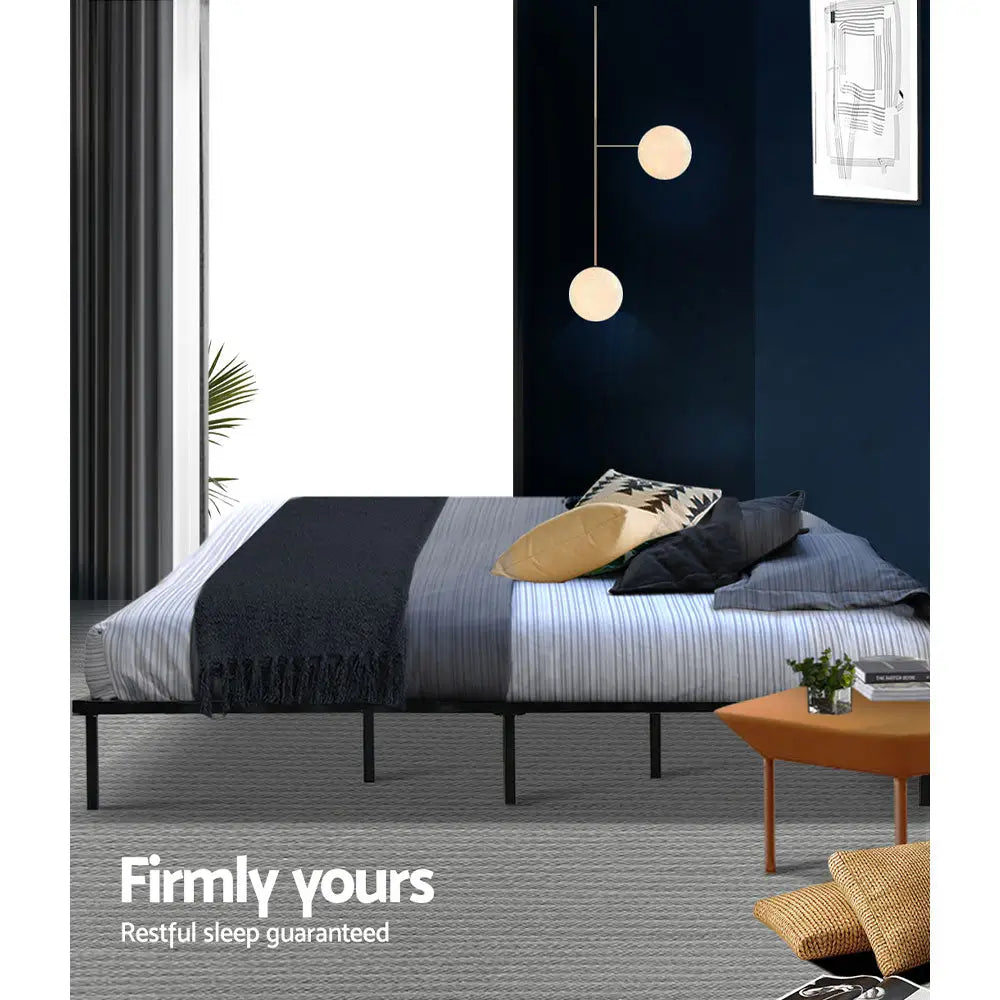 Artiss Bed Frame Queen Size Metal Frame TED - Furniture > Bedroom