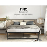 Artiss Bed Frame Queen Size Metal Frame TINO - Furniture > Bedroom > Beds & Bed Frames