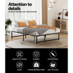 Artiss Bed Frame Queen Size Metal Frame TINO - Furniture > Bedroom > Beds & Bed Frames