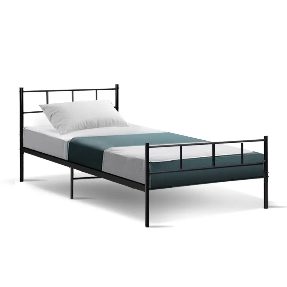 Artiss Bed Frame Single Metal Bed Frames SOL - Furniture > Bedroom