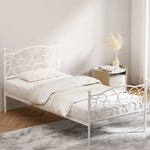 Artiss Bed Frame Single Size Metal Frame GROA - Furniture > Bedroom