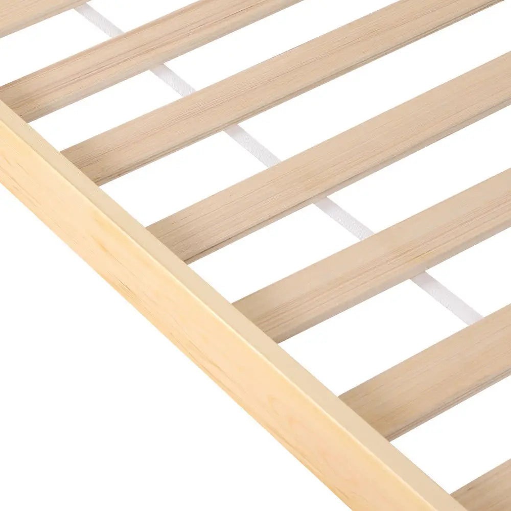 Artiss Bed Frame Single Size Rattan Wooden RITA - Furniture > Bedroom > Beds & Bed Frames