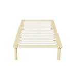 Artiss Bed Frame Single Size Wooden Base Mattress Platform Timber Pine AMBA - Furniture > Bedroom > Beds & Bed Frames