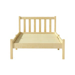 Artiss Bed Frame Single Size Wooden Oak SOFIE - Furniture > Bedroom