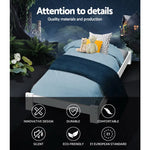 Artiss Bed Frame Single Size Wooden White JADE - Furniture > Bedroom > Beds & Bed Frames