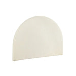 Artiss Bed Head Headboard Bed Frame Queen Boucle - GREI White - Furniture > Bedroom > Beds & Bed Frames