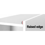 Artiss Bed Head Headboard Queen with Shelves - CABI White - Furniture > Bedroom > Beds & Bed Frames
