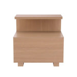 Artiss Bedside Table 1 Drawer - Pine - Furniture > Bedroom > Bedside Tables