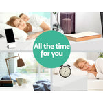 Artiss Bedside Table 2 Drawers Lift-up Storage - COLEY White - Furniture > Bedroom