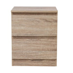 Artiss Bedside Table 2 Drawers - PEPE Oak - Furniture > Bedroom