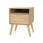 Artiss Bedside Table Drawers Side Table Shelf Storage Cabinet Nightstand GORR - Furniture > Bedroom