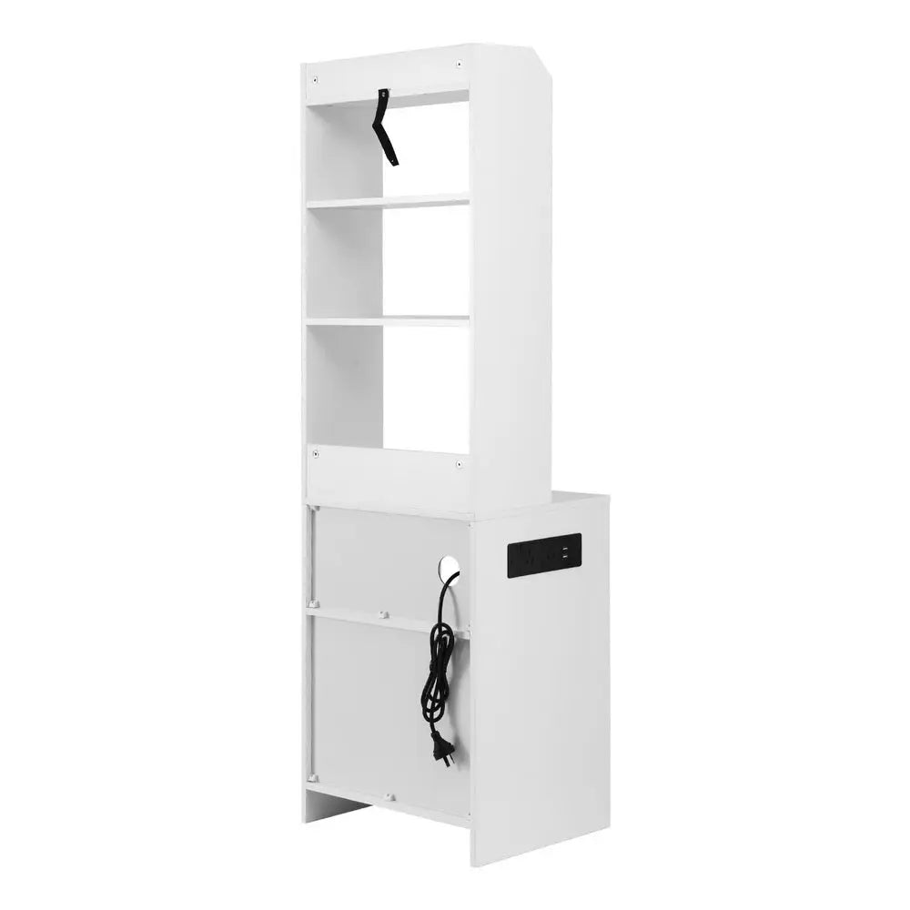 Artiss Bedside Table Nightstand Charging Station - Furniture > Bedroom > Bedside Tables