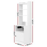 Artiss Bedside Table Nightstand Charging Station - Furniture > Bedroom > Bedside Tables