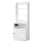 Artiss Bedside Table Nightstand Charging Station - Furniture > Bedroom > Bedside Tables