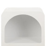 Artiss Bedside Table Shelves Side End Table Storage Nightstand White ARCHED - Furniture > Bedroom > Bedside Tables