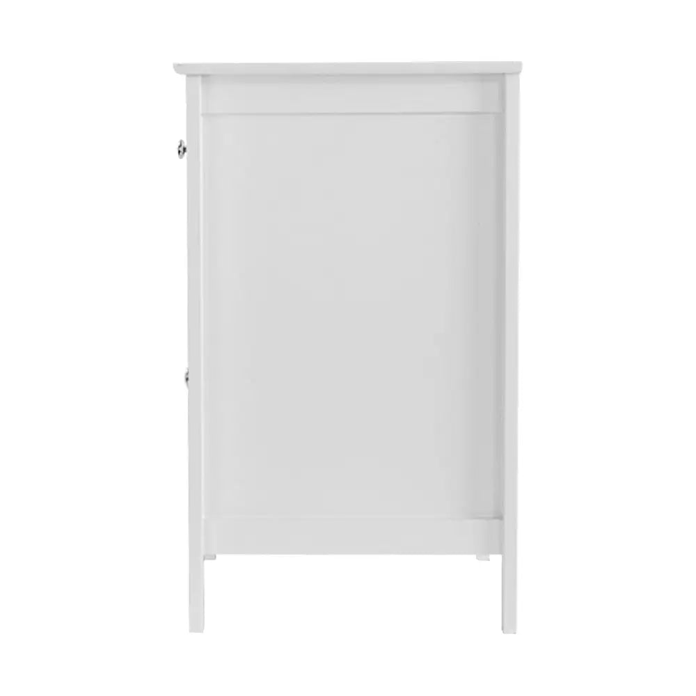 Artiss Bedside Tables Big Storage Drawers Cabinet Nightstand Lamp Chest White - Furniture > Bedroom