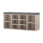 Artiss Bench Wooden Shoe Rack Storage - Furniture > Living Room