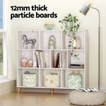 Artiss Bookshelf 3 Tiers 10 Cubes - CORA White - Furniture > Living Room > Bookcases & Shelves