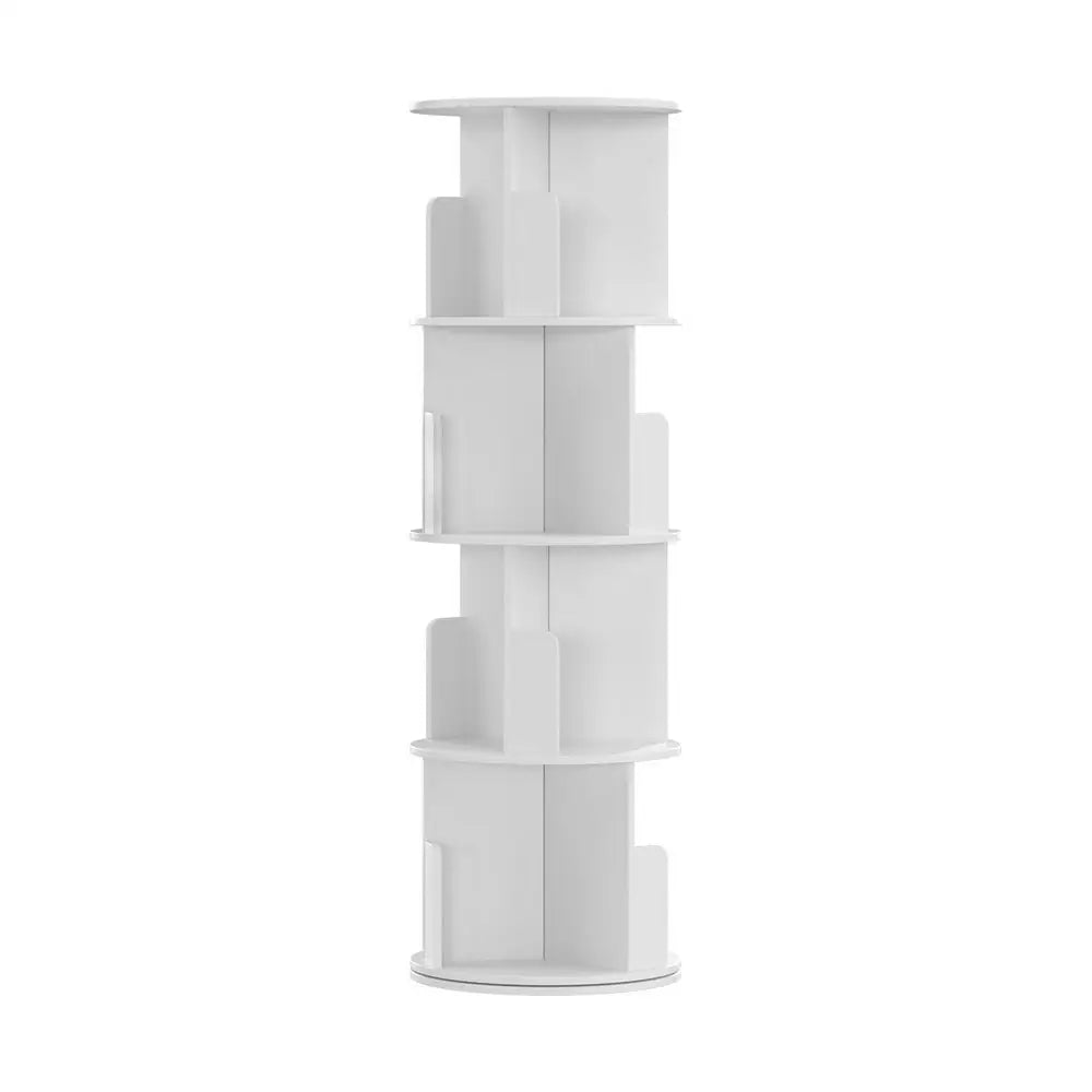 Artiss Bookshelf 4 Tiers EDIE White - Furniture > Bedroom