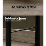 Artiss Bookshelf 4 Tiers - NOE Black and Oak - Furniture > Office