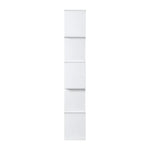 Artiss Bookshelf 5 Tiers - RITA White - Furniture > Office