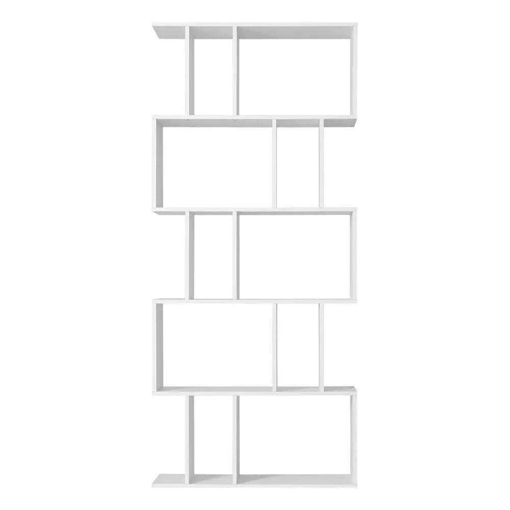 Artiss Bookshelf 5 Tiers - RITA White - Furniture > Office
