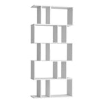 Artiss Bookshelf 5 Tiers - RITA White - Furniture > Office