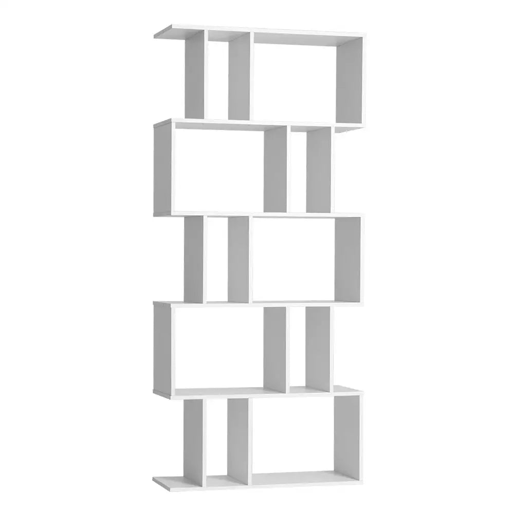 Artiss Bookshelf 5 Tiers - RITA White - Furniture > Office