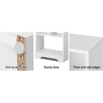 Artiss Bookshelf 6 Tiers - ANA White - Furniture > Living Room